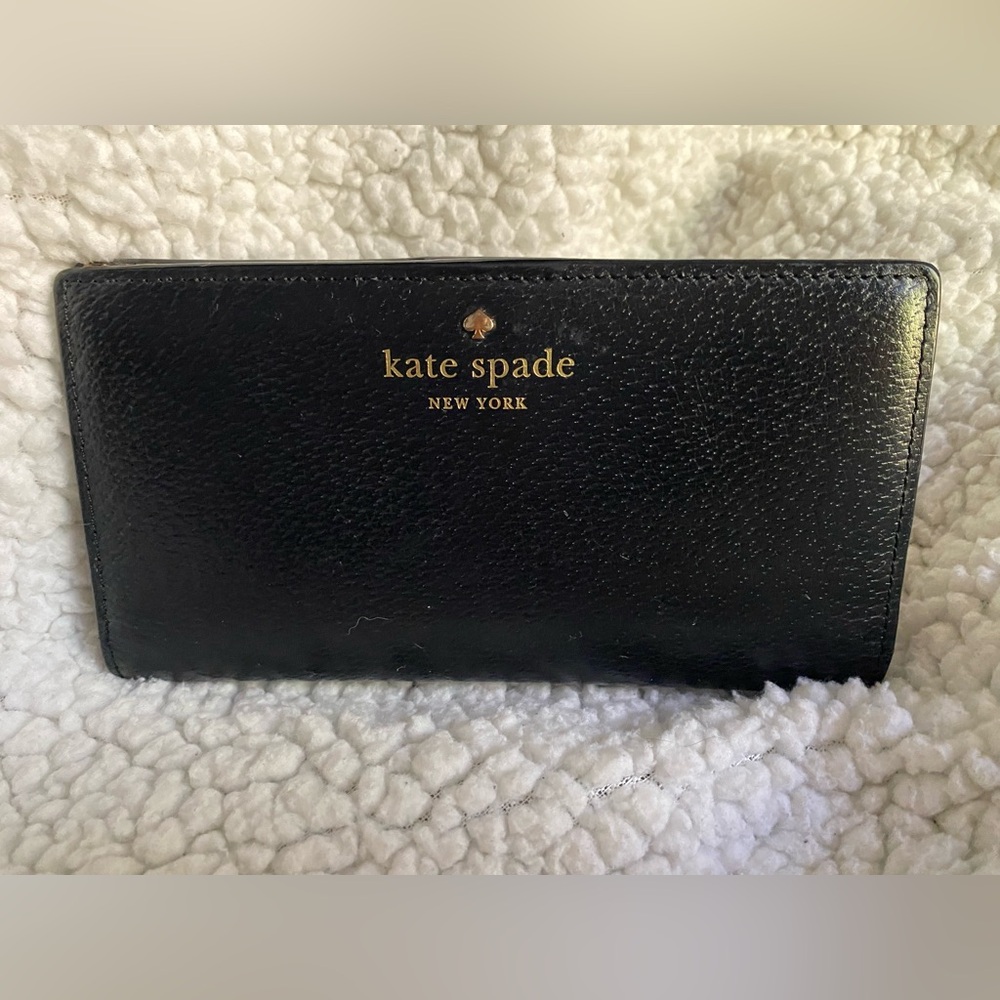 Kate spade black wallet